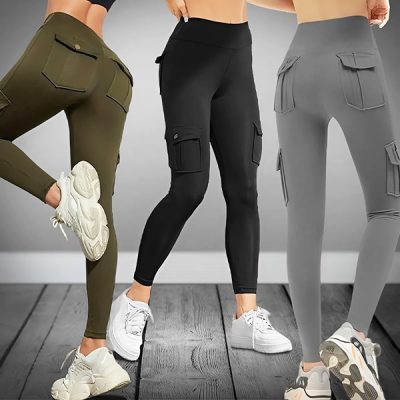 Colanți cargo cu buzunare | CARGOFIT