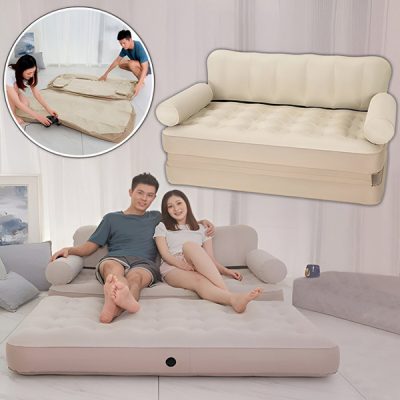 Canapea Gonflabilă Extensibilă în Pat | SOFLINKA