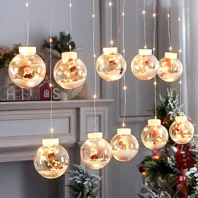 Bile de crăciun strălucitoare (3m) | XMASBALL