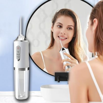 Duș bucal fără fir - 4 capete, reîncărcabil prin USB | TOOTHCLEANSO