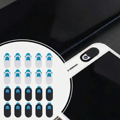 Capac de confidențialitate pentru cameră web - 20 bucăți, închidere glisantă, se potrivește oricărui dispozitiv | CAMCO